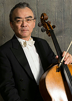 チェロ：藤森亮一 画像
